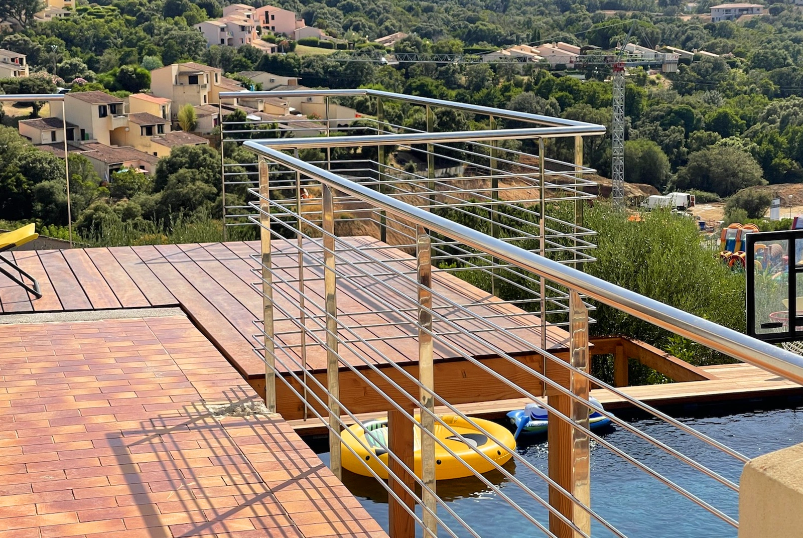 Garde-corps en verre Marseille